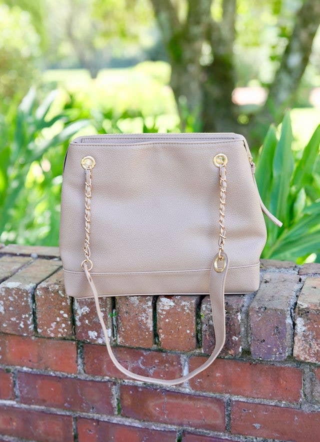 Teegan Tote TAN