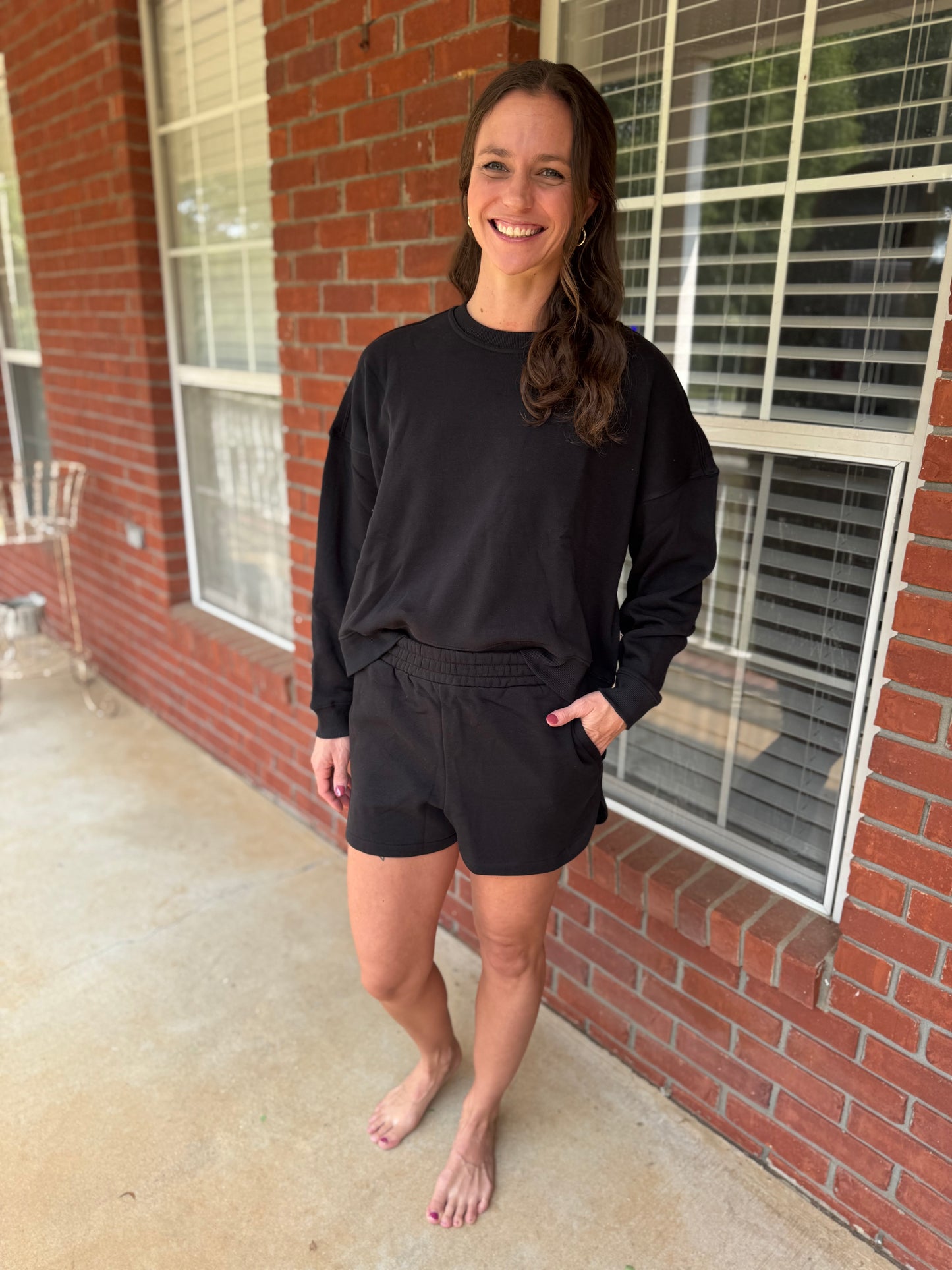 Lived in Fleece Shorts Set