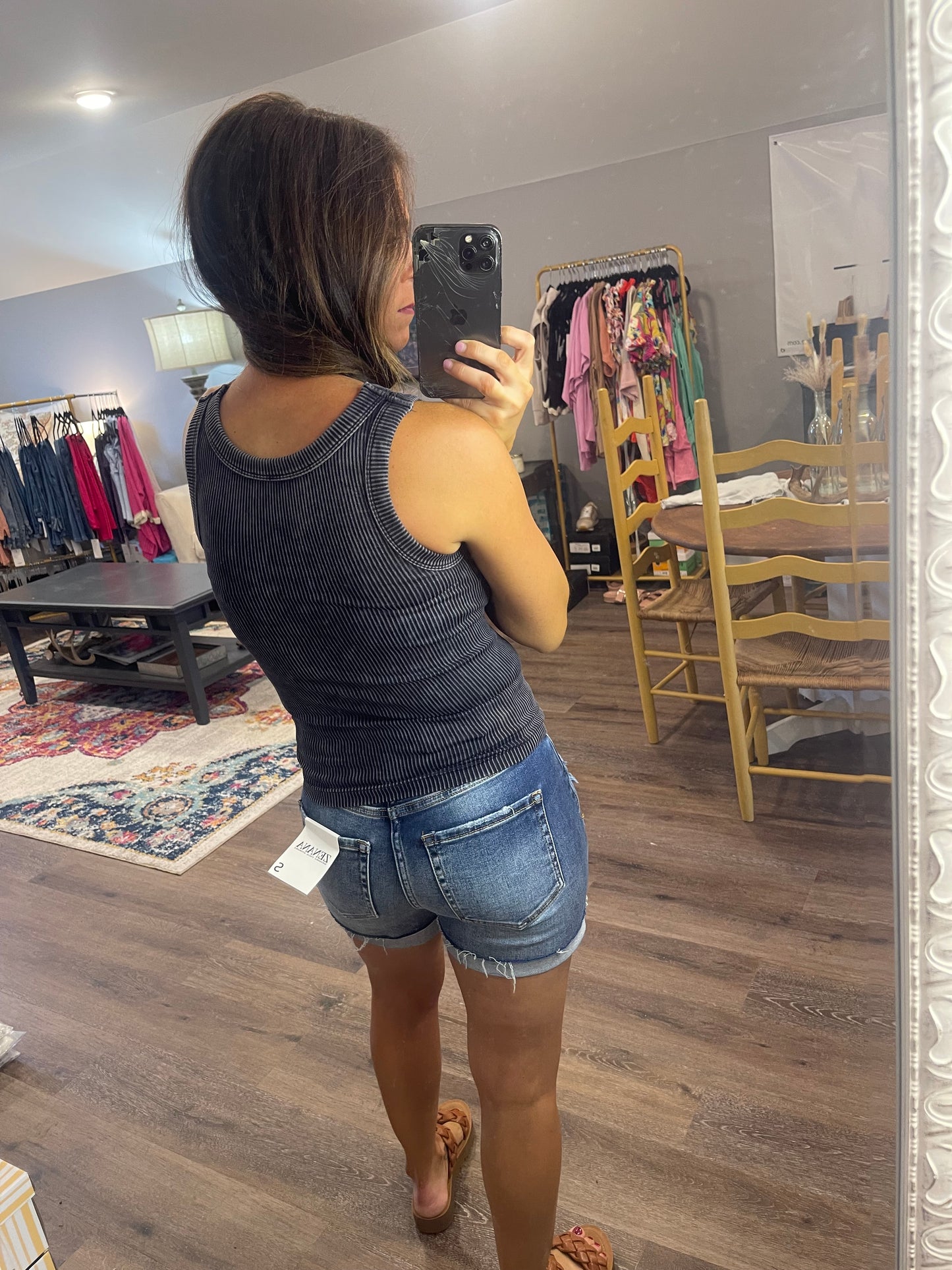 Basic Ribbed 2 Way Tank