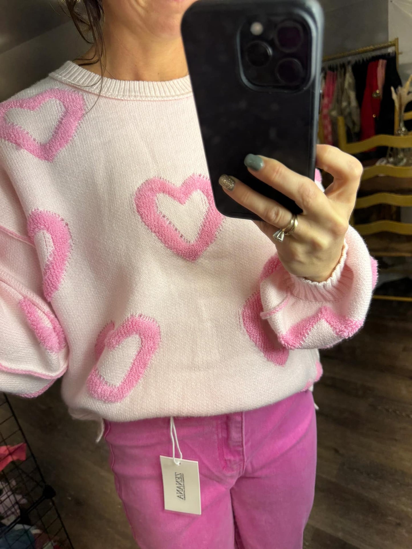 Hearts In Love Sweater