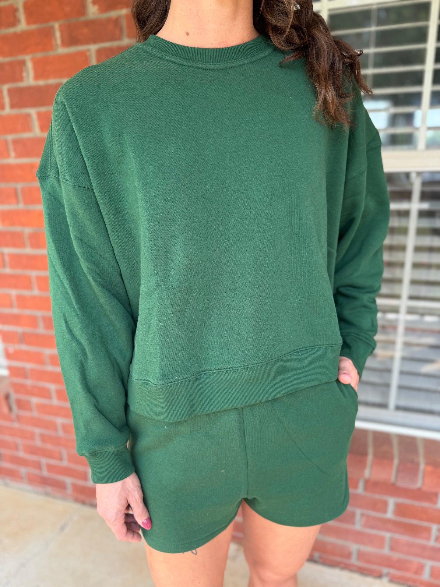 Lived in Fleece Shorts Set