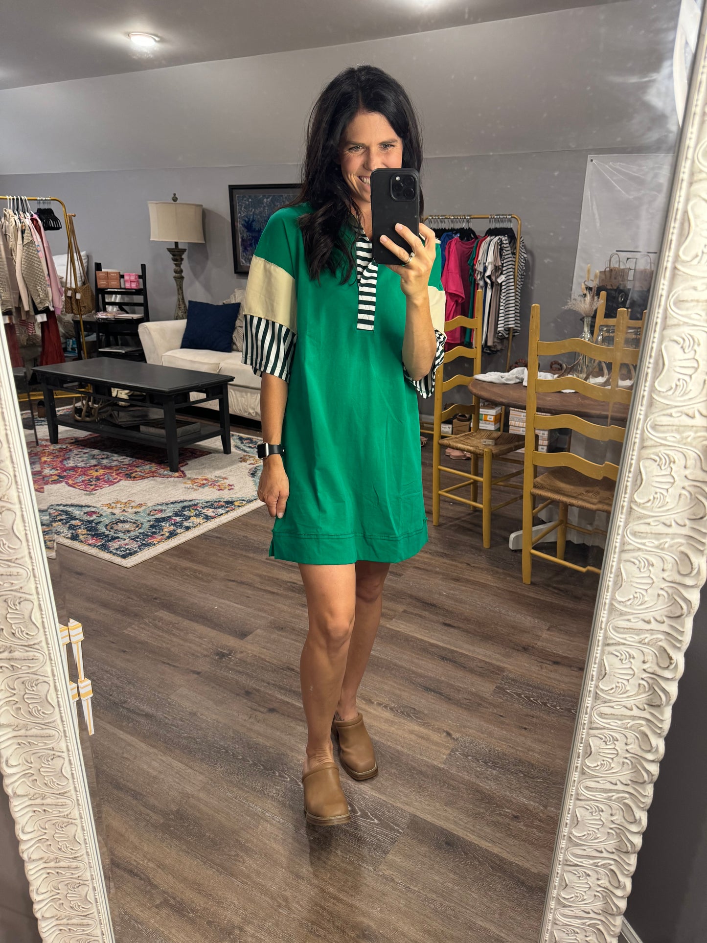 Make Way Color Block Dress