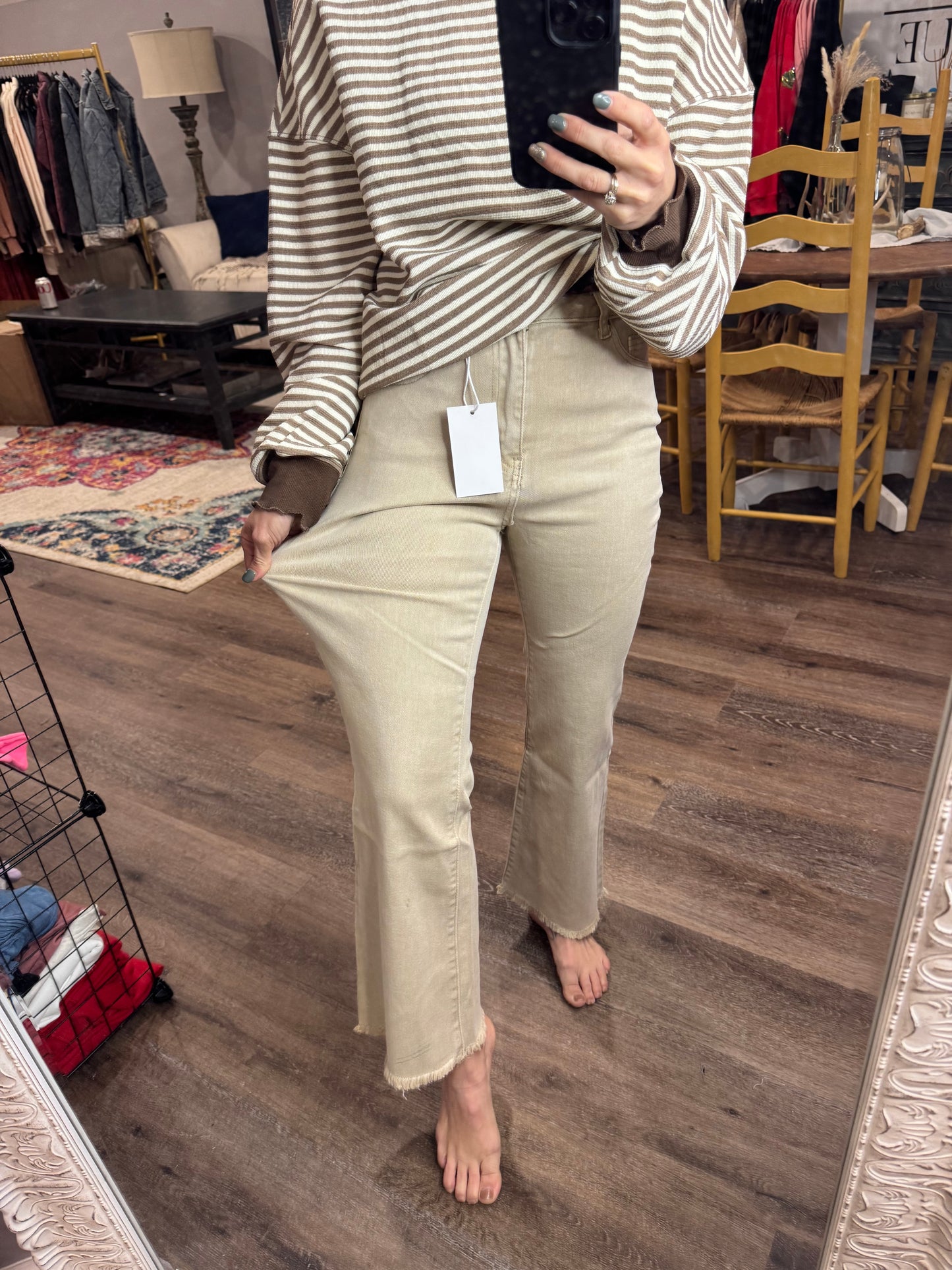 Like To Know Cropped Pants