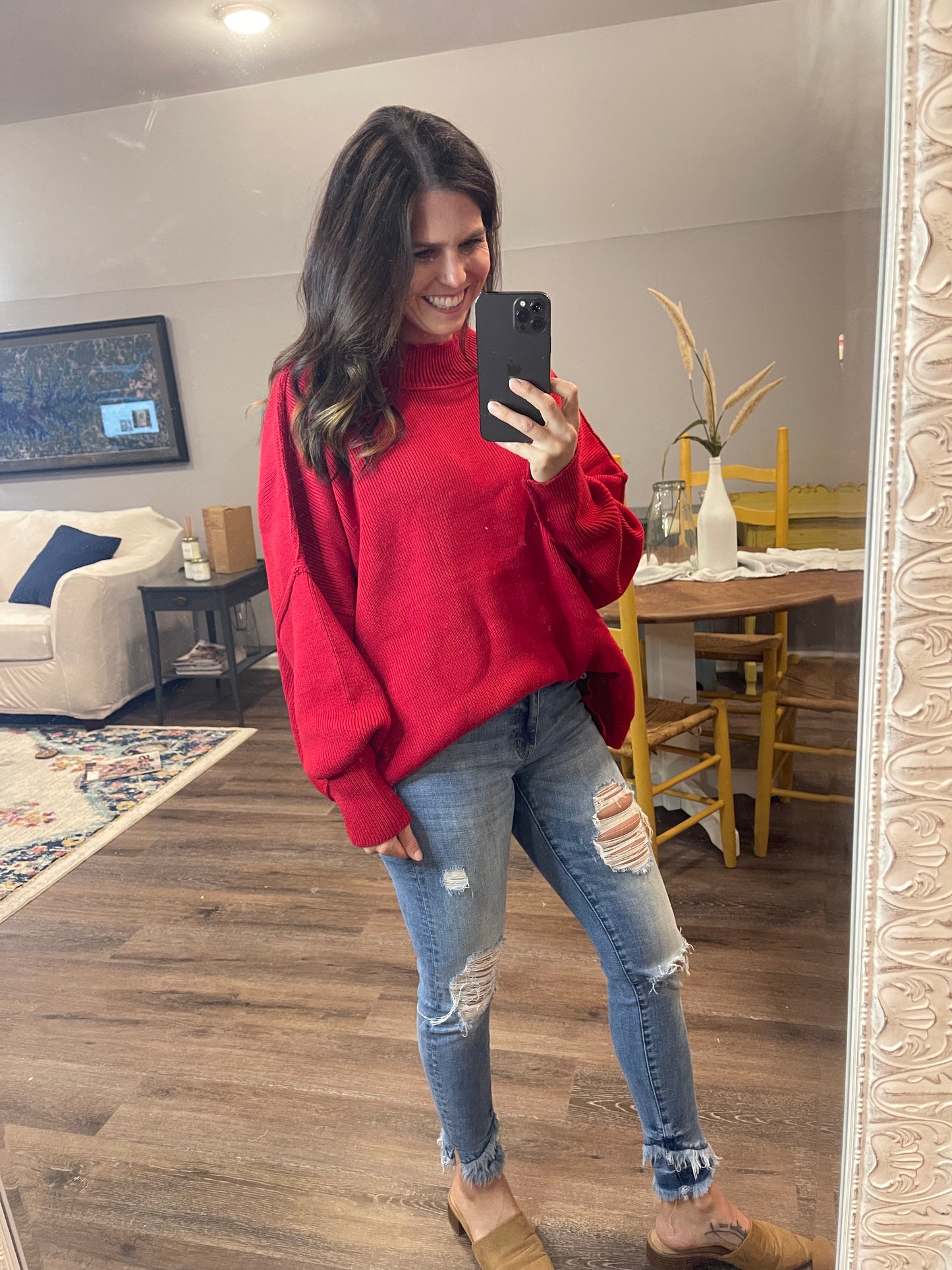 No Stopping Me Oversized Sweater