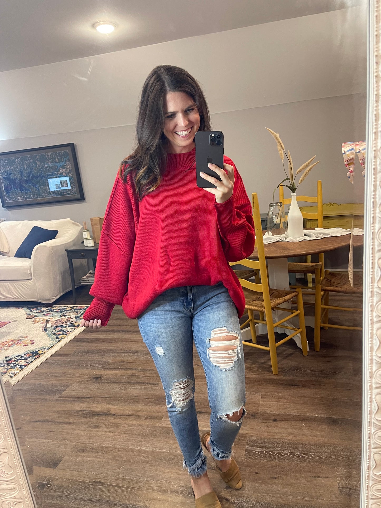 No Stopping Me Oversized Sweater