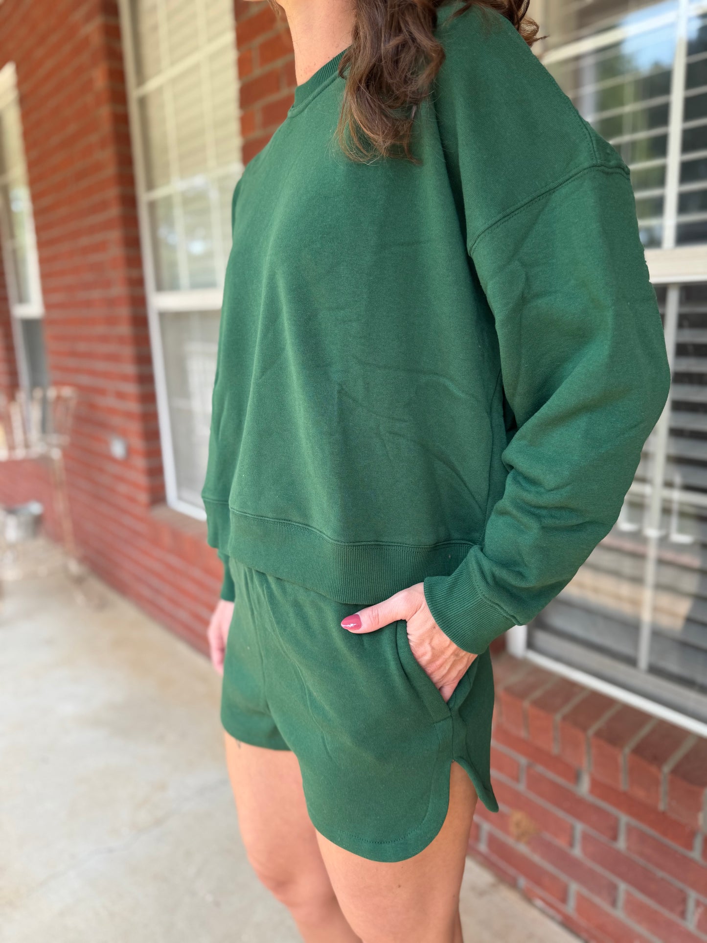 Lived in Fleece Shorts Set