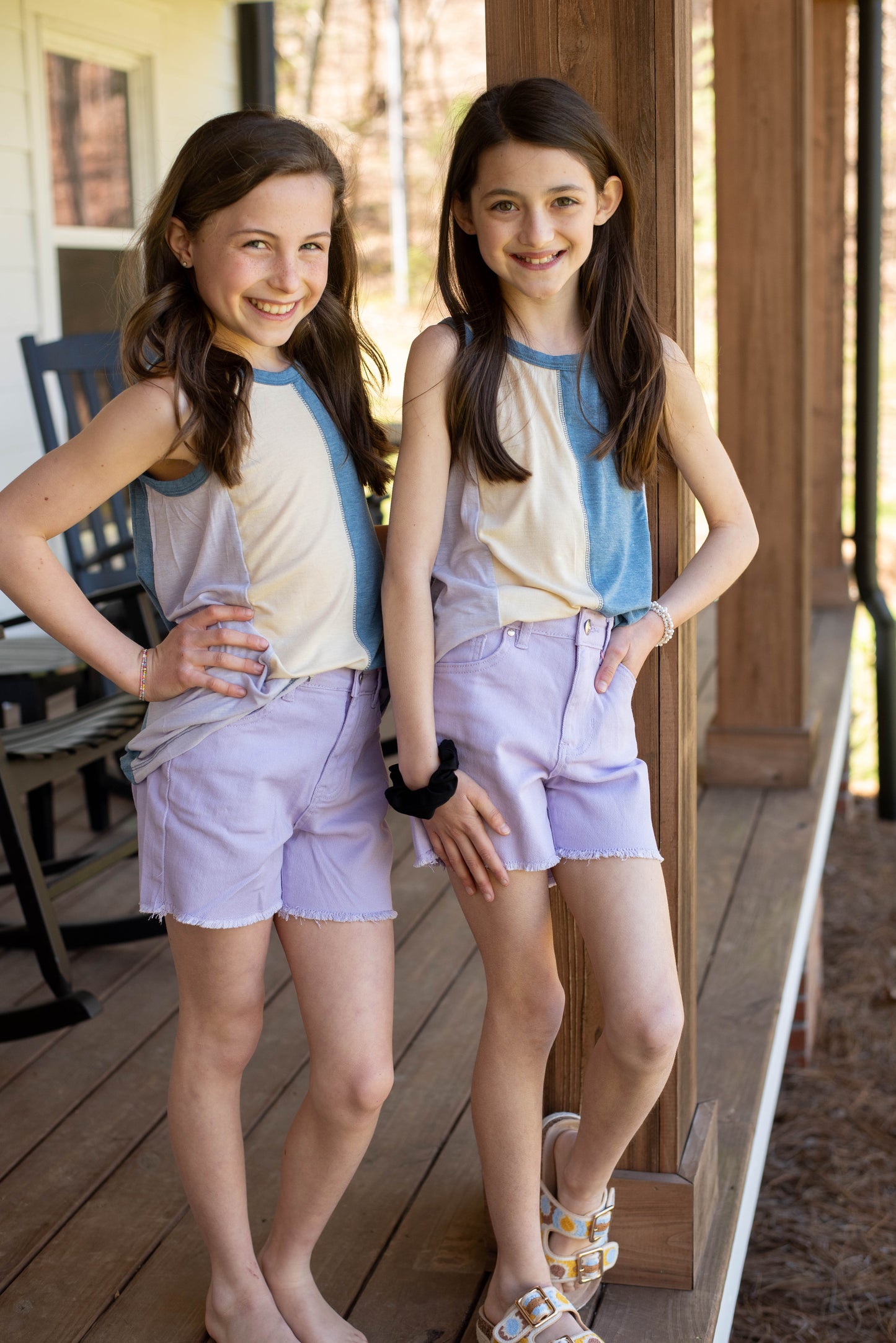 Color Block Tank- Tween