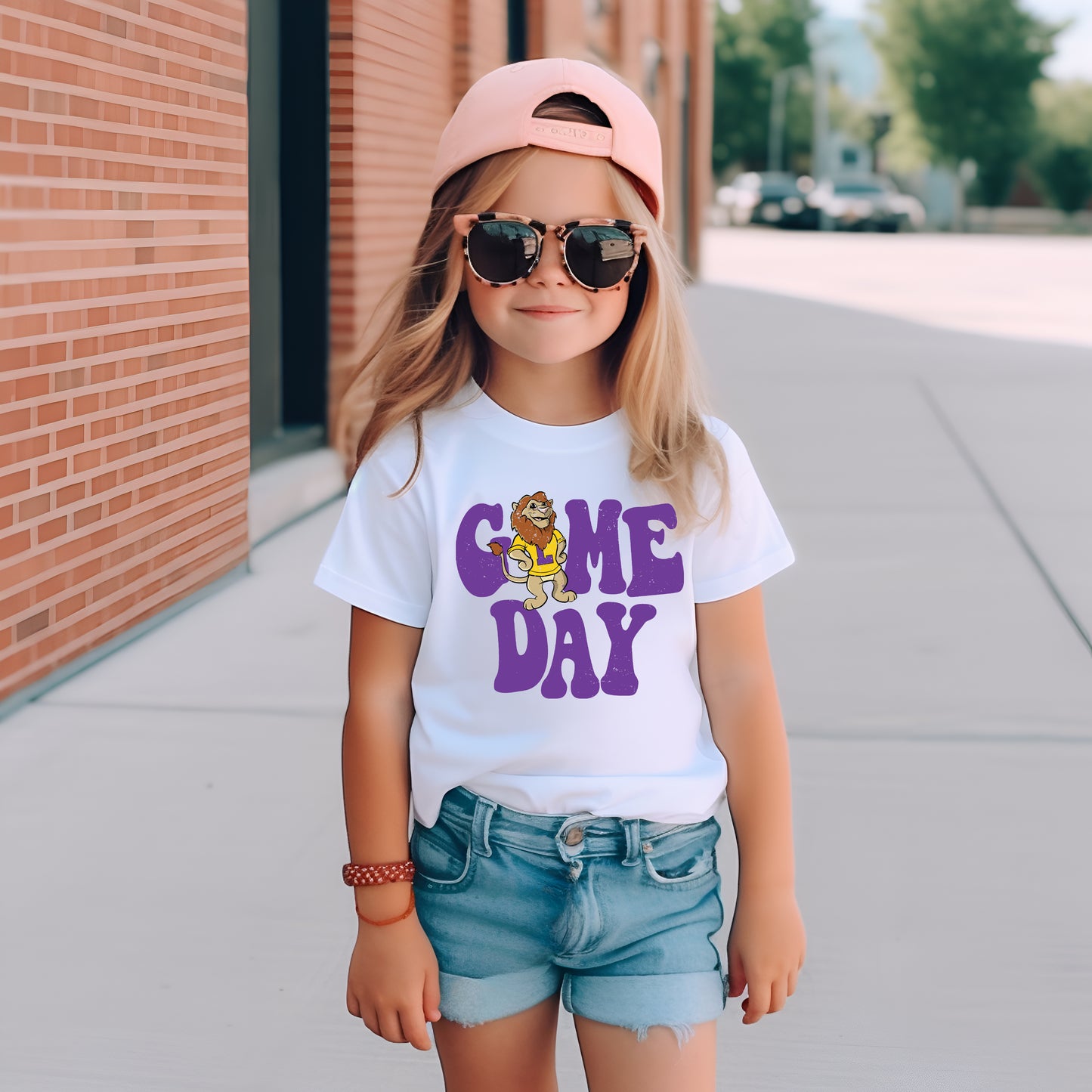 YOUTH Mascot Game Day Comfort Color Tee