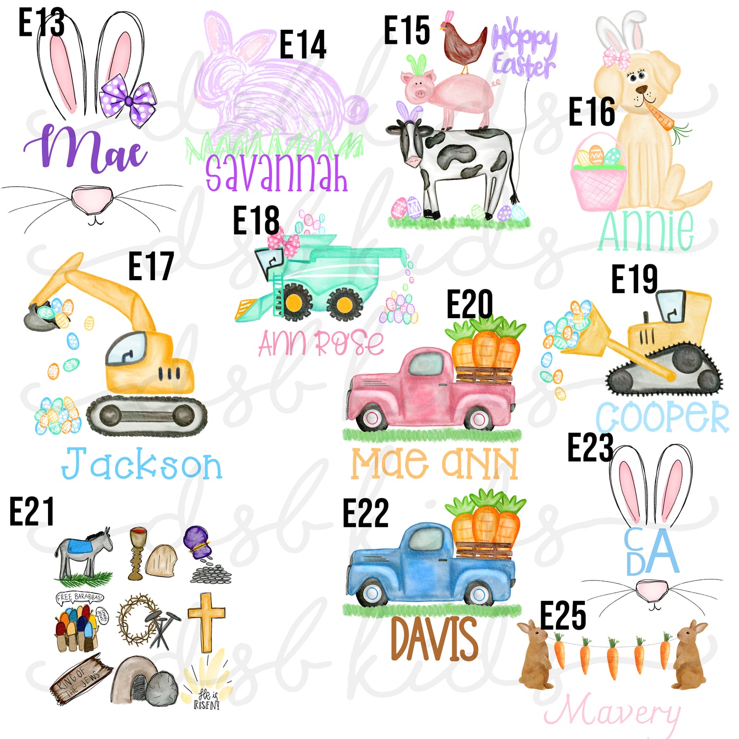 Easter Custom Tees