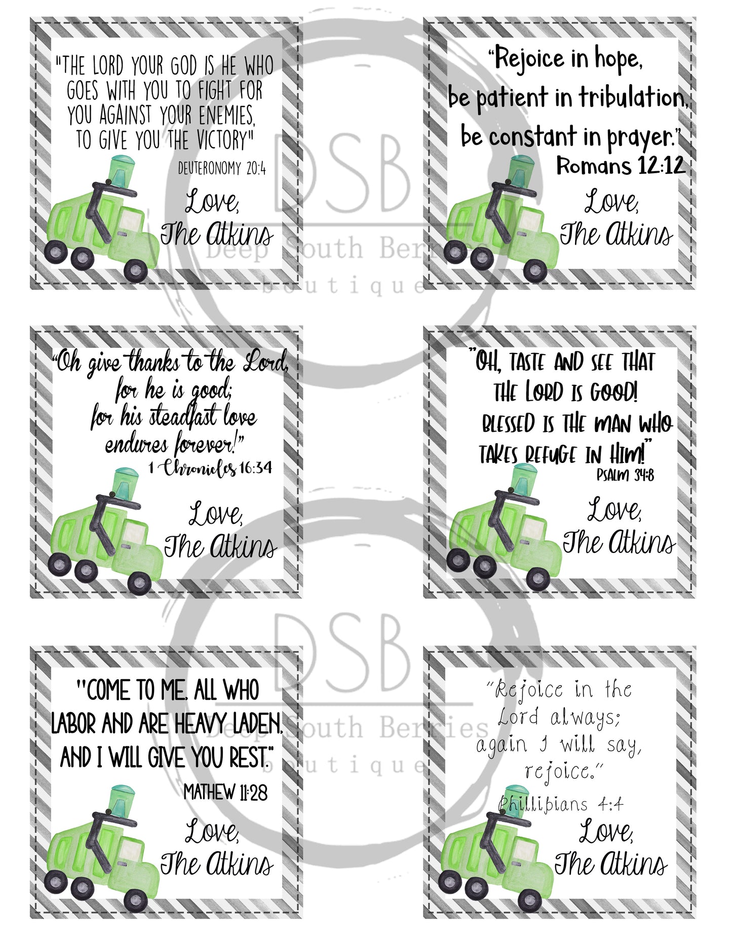 Personalized Encouragement Notes