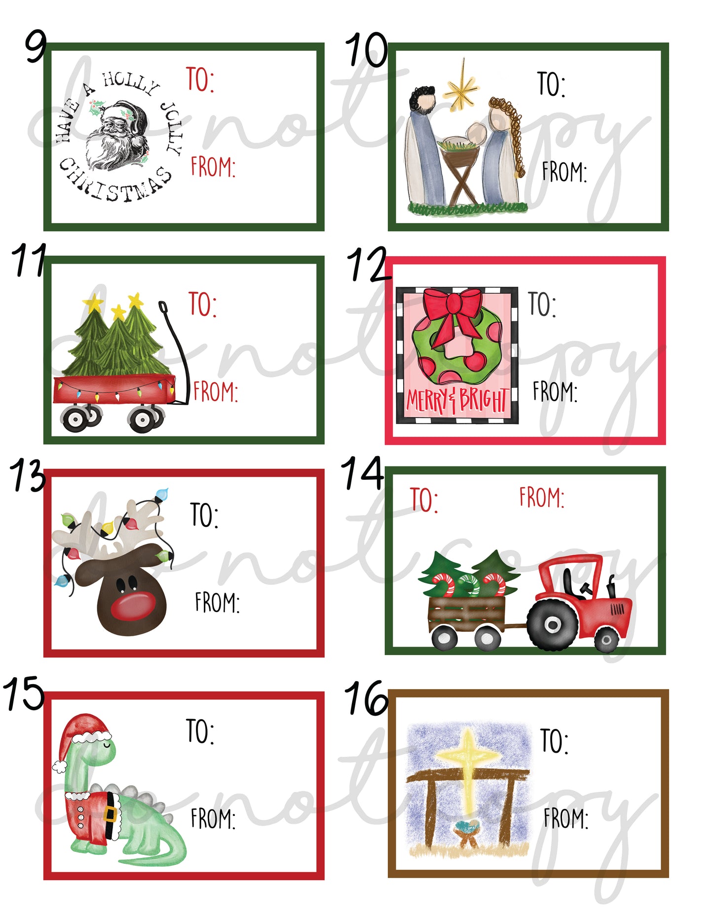 Christmas Gift Tag