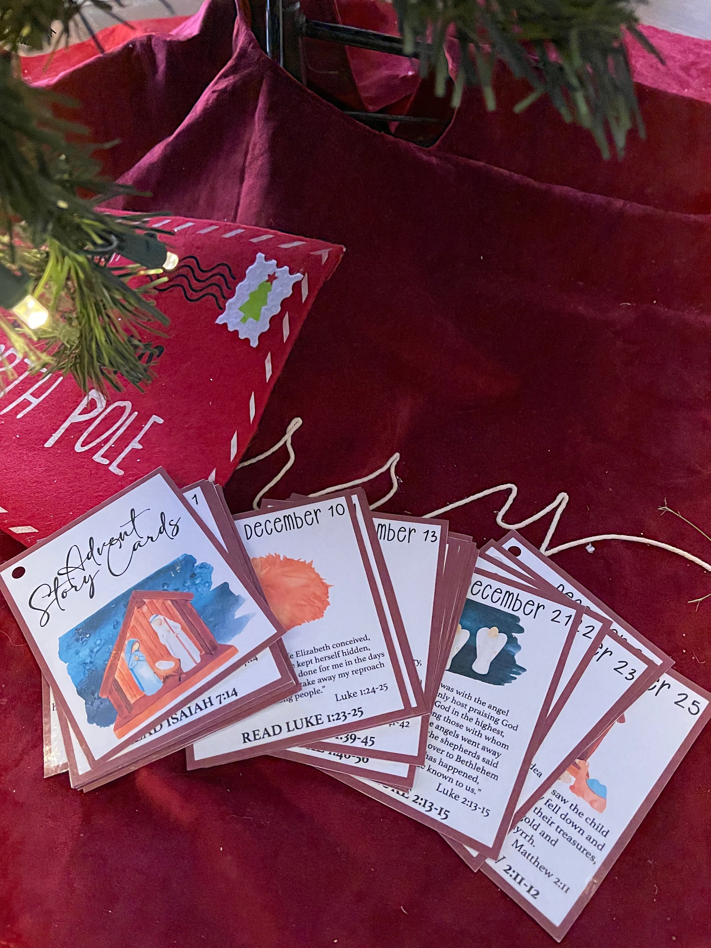 Advent Scripture Cards- Digital Download