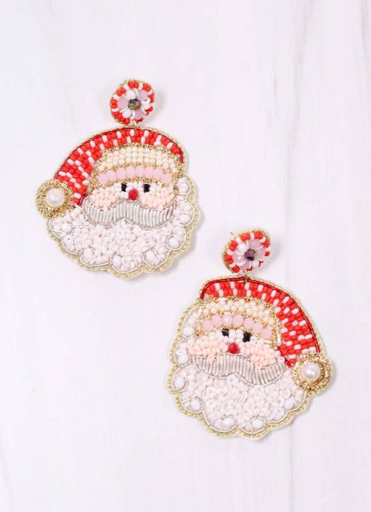 Santa's Coming to Town Earring