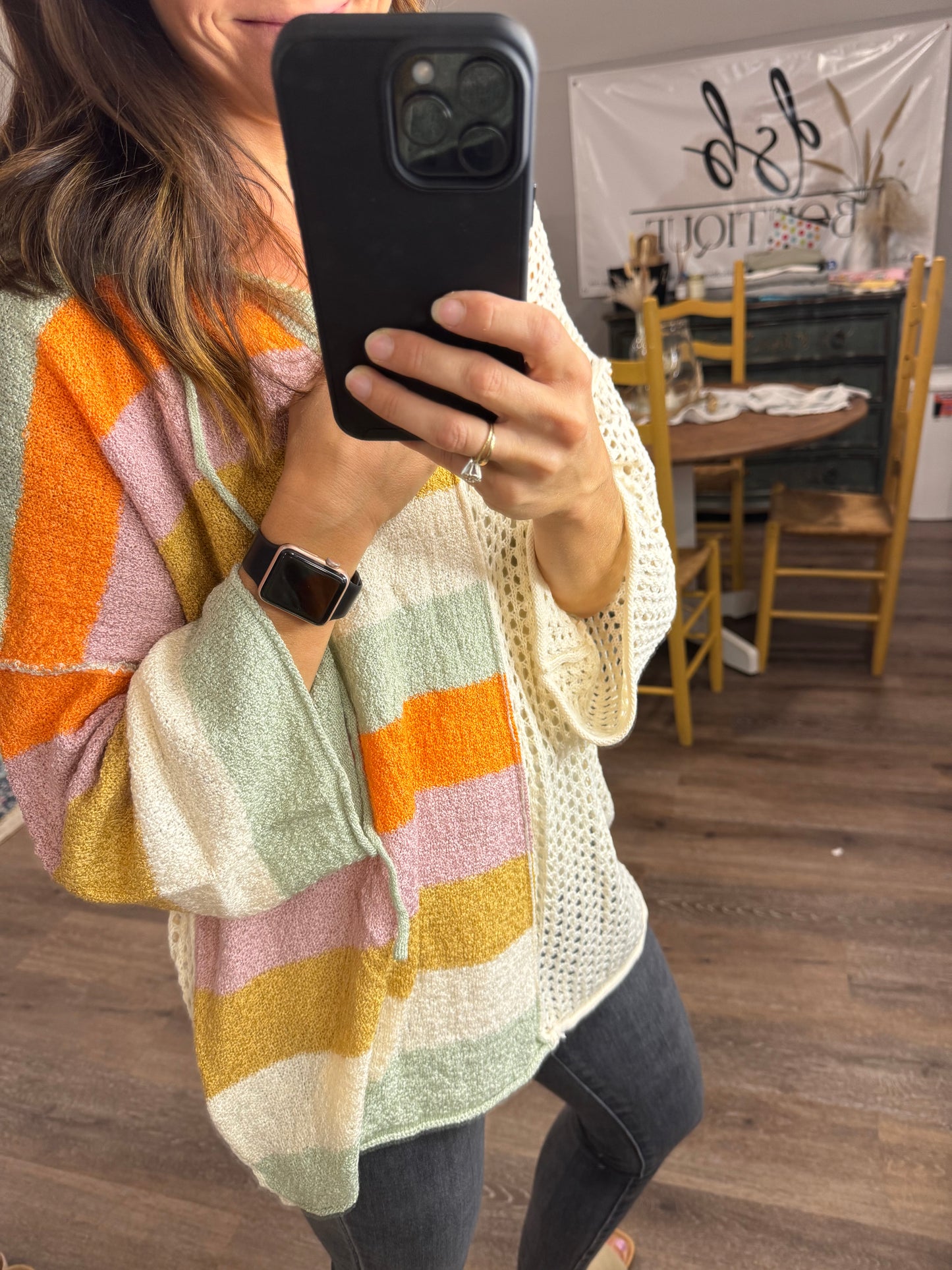 Days Ahead Color Block Sweater