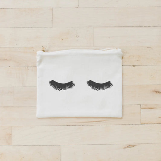 Oversized Eyelash Cosmetic Bag