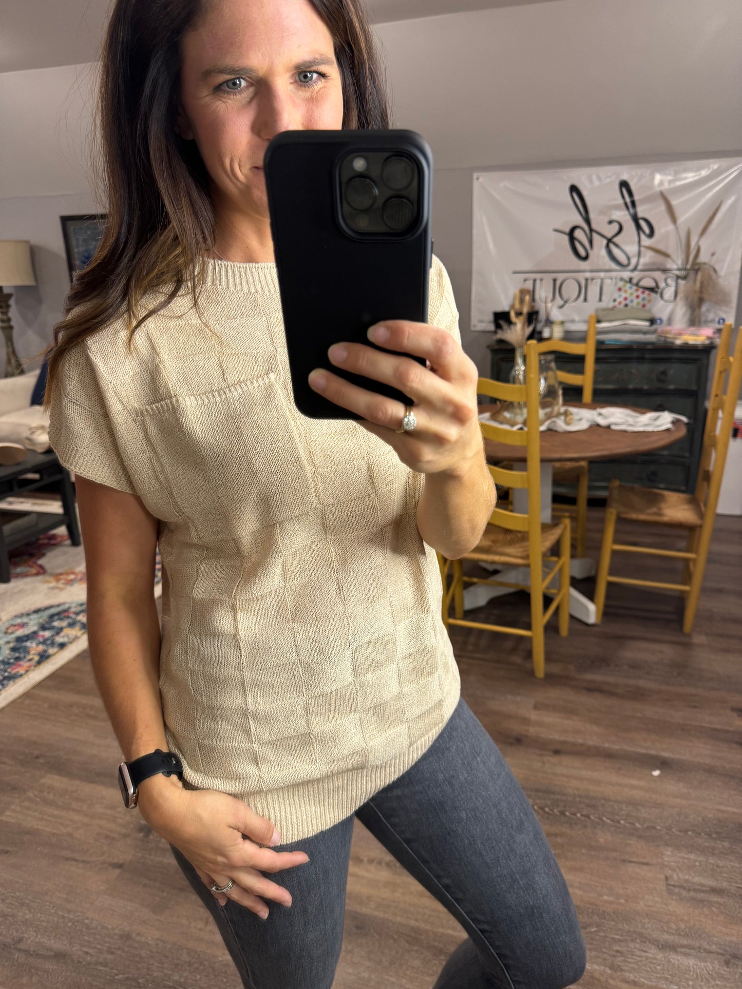 Slow and Easy Textured Top