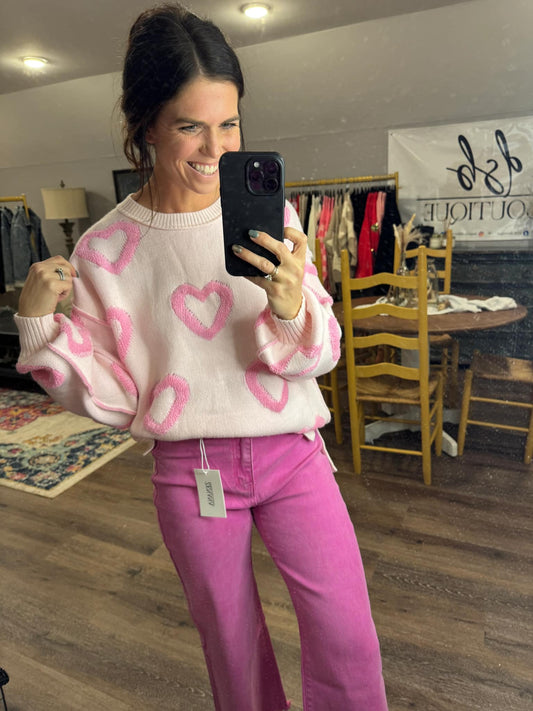 Hearts In Love Sweater