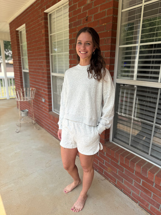 Lived in Fleece Shorts Set