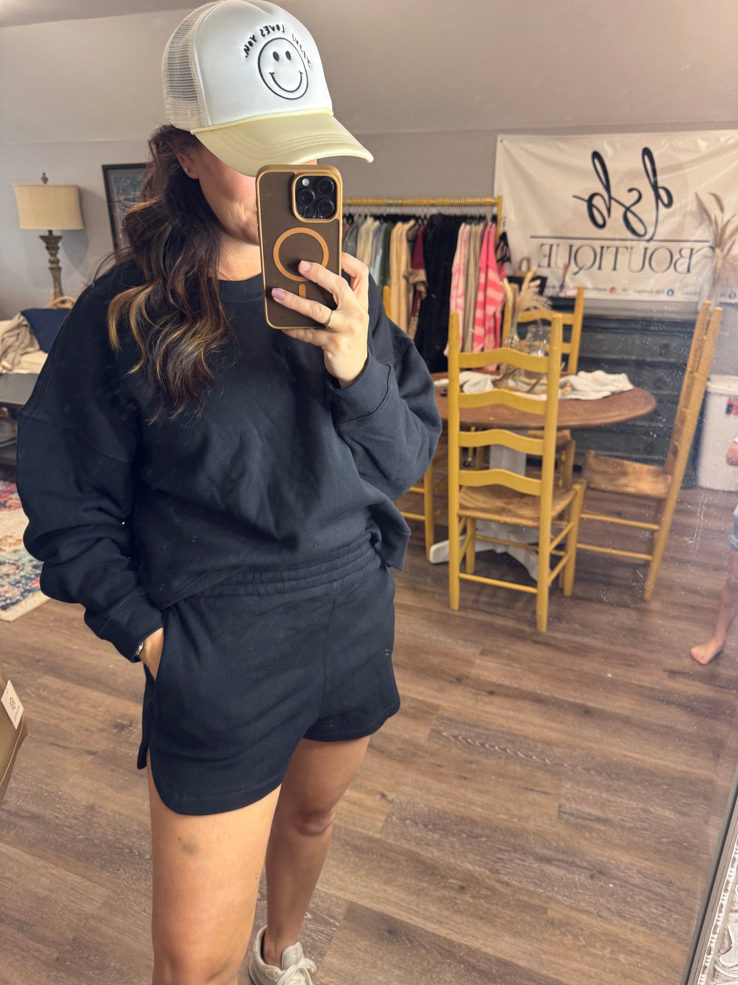 Lived in Fleece Shorts Set