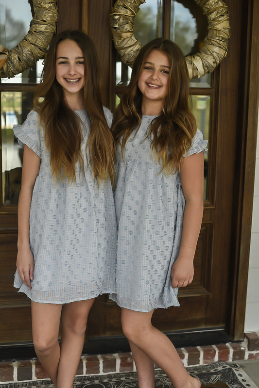 Swiss Dot Dress- Tween