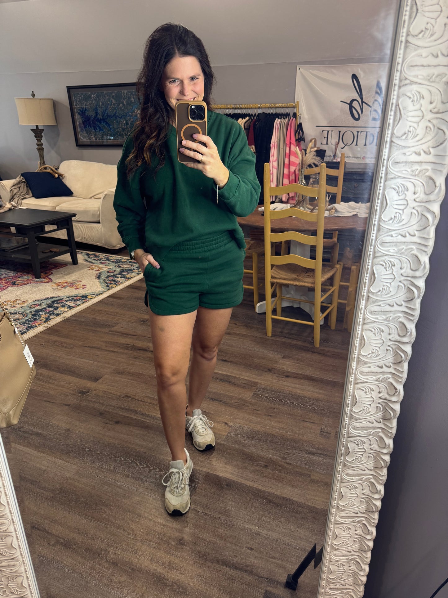 Lived in Fleece Shorts Set