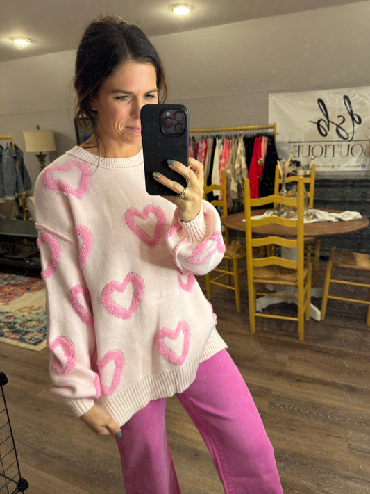 Piece of my Heart Sweater