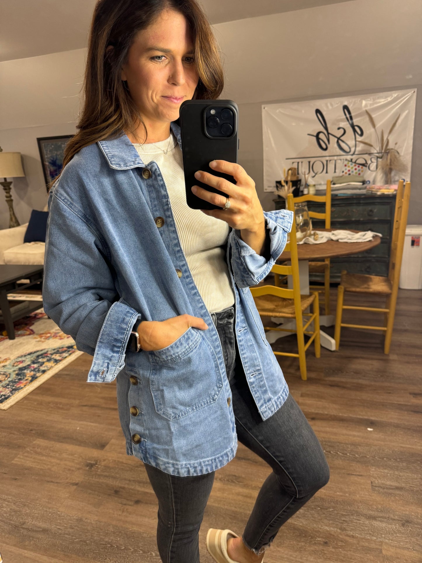 Modern Classic Denim Jacket