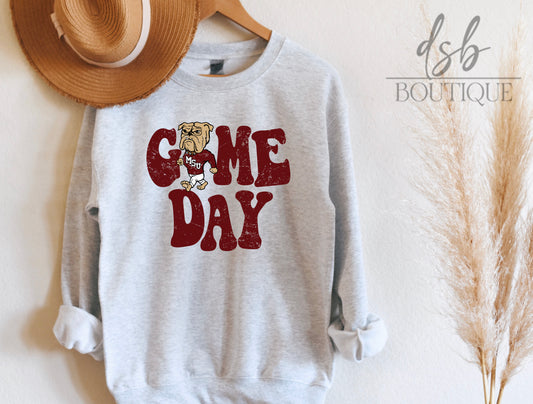 Mascot Game Day Sweatshirt + Tee