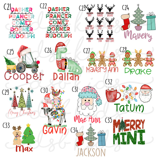 Christmas Custom Tees