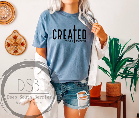 Created with a PURPOSE tee