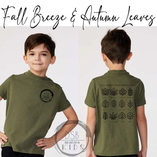 Autumn Leaves Fall Breeze Tee