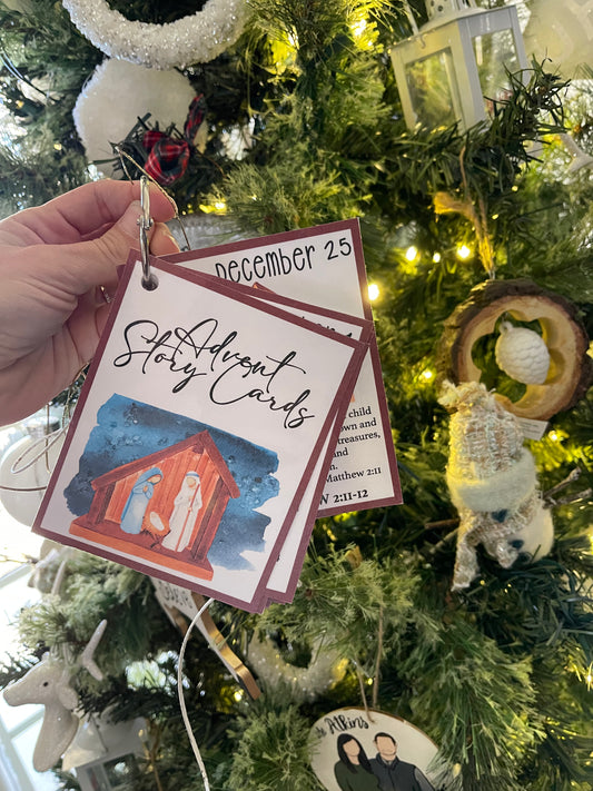 Advent Scripture Cards- Digital Download