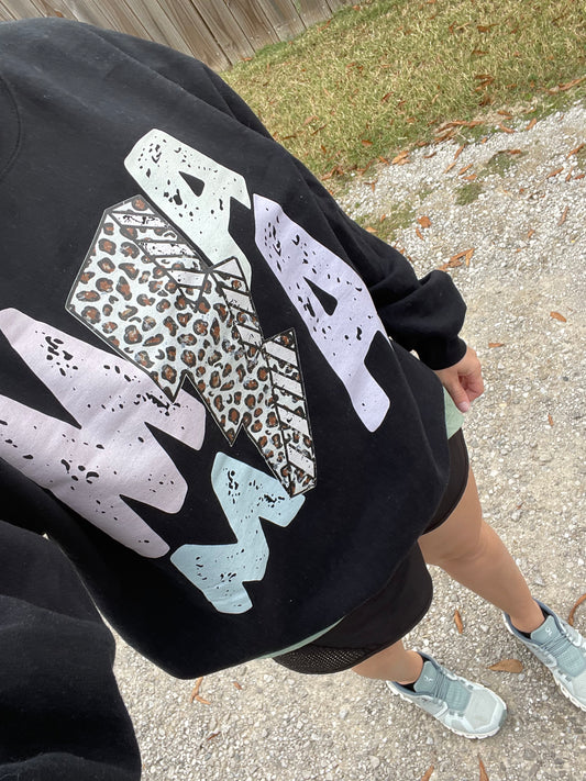 MAMA tee + sweatshirt