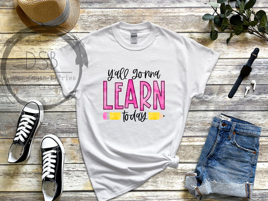 Learn TODAY tee
