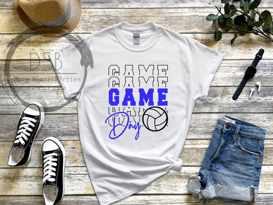 Volleyball Game Day Tee